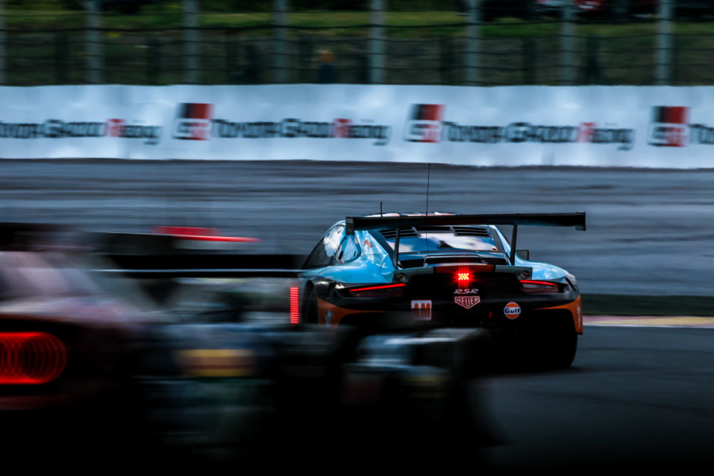 Michael Wainwright/Thomas Preining/Ben Barker Gulf Racing Porsche 911 RSR FIA WEC