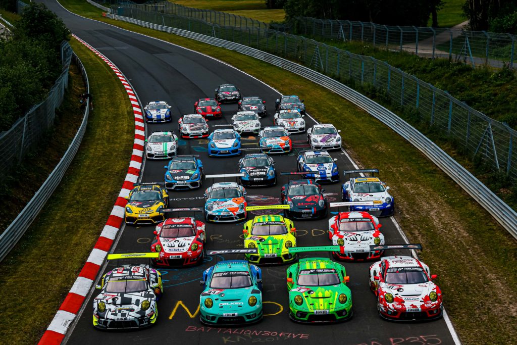 Porsche Gruppenfoto