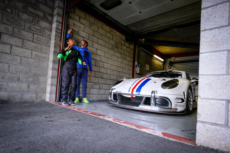 "Juliet" Maxime Martin Porsche 911 GT3 Cup MR Blancpain GT Series Endurance Cup Test 24h Spa