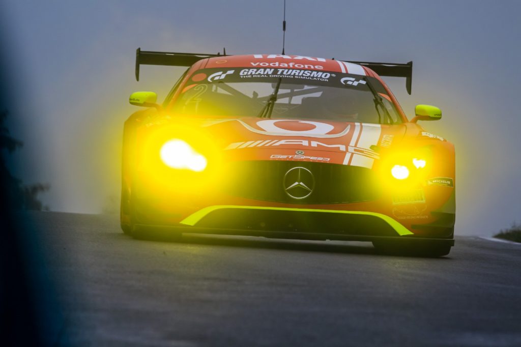 Marek Böckmann Phillip Ellis Fabian Schiller GetSpeed Performance Mercedes AMG GT3