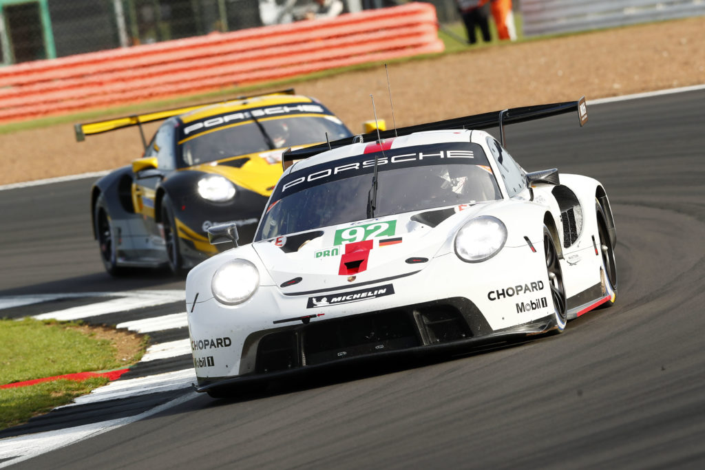 Michael Christensen Kevin Estre Porsche 911 RSR FIA WEC Silverstone