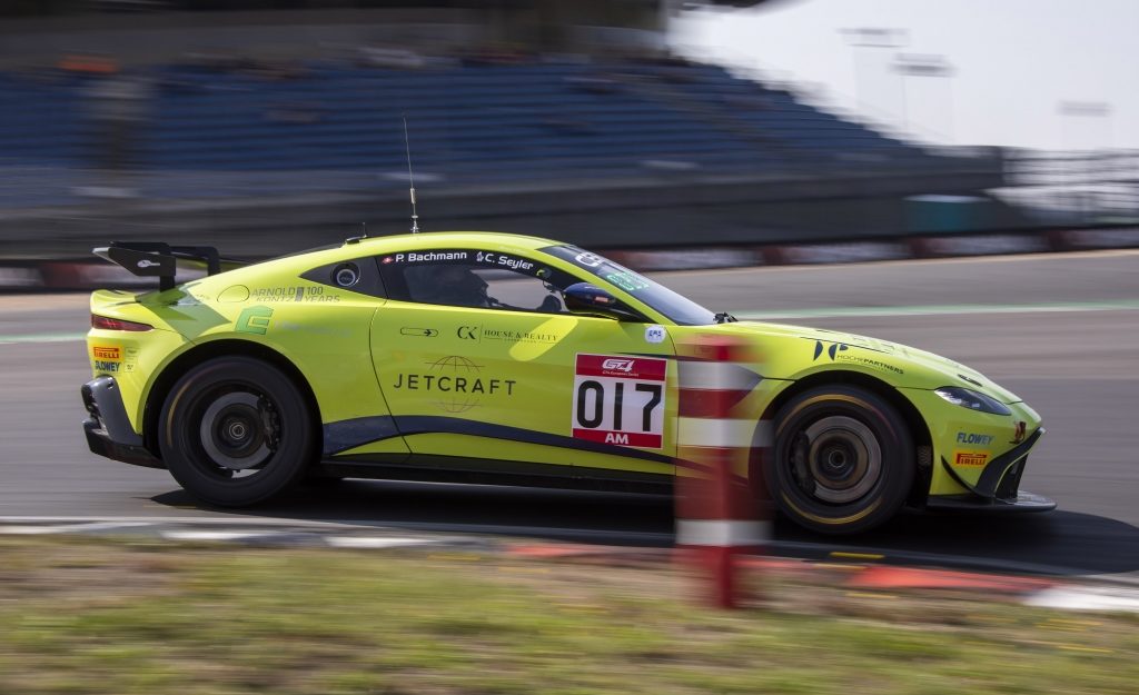 Pascal Bachmann Clement Seyler Street Art Racing Aston Martin Vantage GT4 GT4 European Series Nürburgring