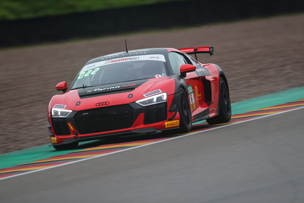 Markus Lungstrass Mike Beckhusen racing one Audi R8 LMS GT4 ADAC GT4 Germany Sachsenring