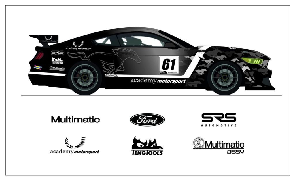 Academy Motorsport Ford Mustang GT4