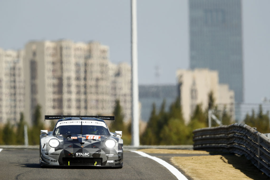 Thomas Preining Will Bamber Angelo Negro Dempsey-Proton Racing Porsche 911 RSR FIA WEC Shanghai
