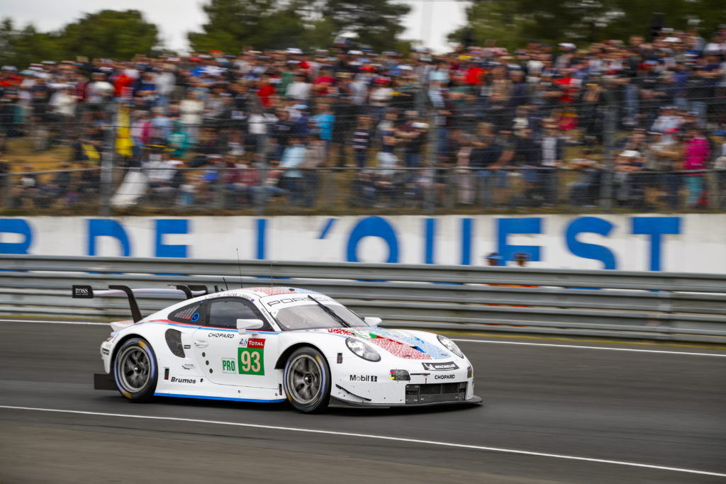 Patrick Pilet Nick Tandy Earl Bamber Porsche GT Team Porsche 911 RSR 24h Le Mans