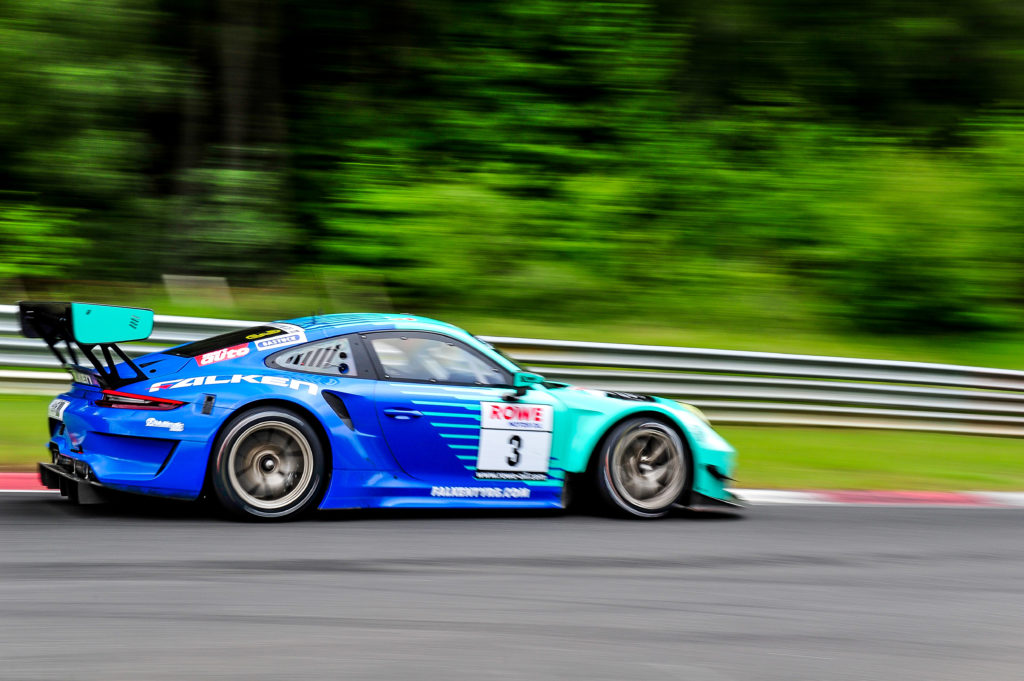 Falken Motorsports Porsche 911 GT3 R Nürburgring Langstrecken-Serie Nürburgring-Nordschleife