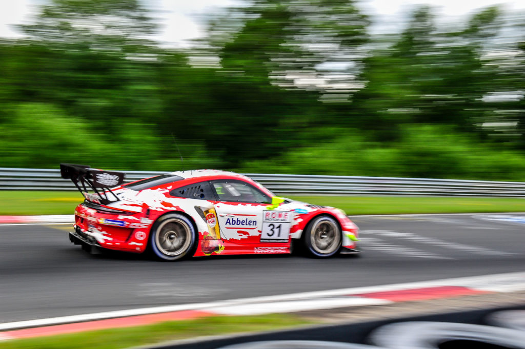 Kévin Estre Michael Christensen Frikadelli Racing Porsche 911 GT3 R Nürburgring Langstrecken-Serie Nürburgring-Nordschleife