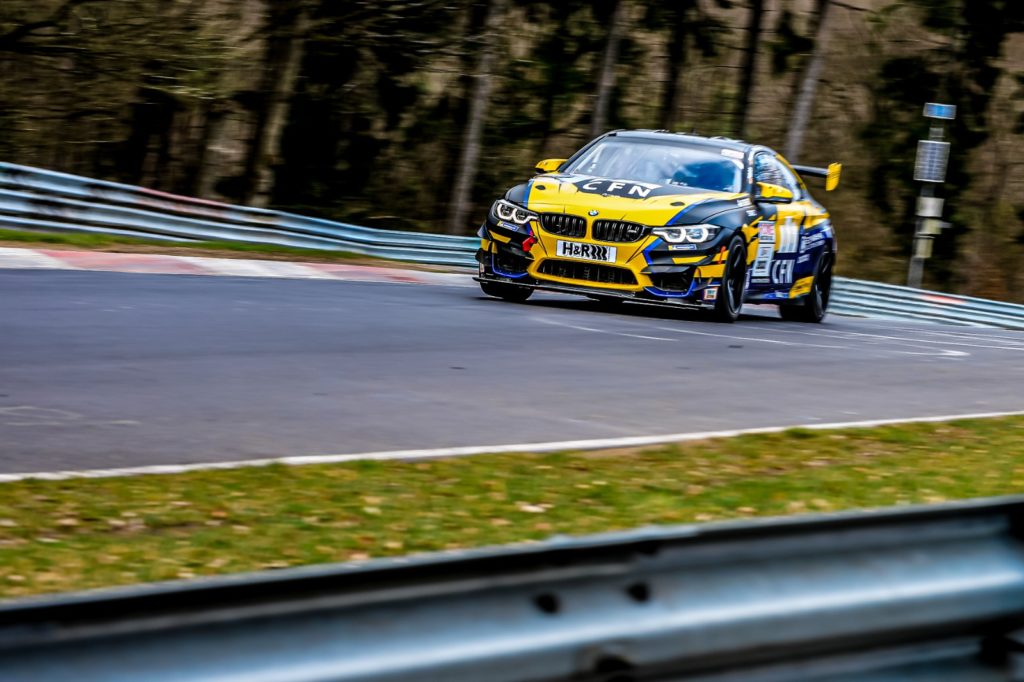Yannick Fübrich David Griessner Florian Naumann Adrenalin Motorsport Team CFN BMW M4 GT4 Nürburgring Langstrecken-Serie