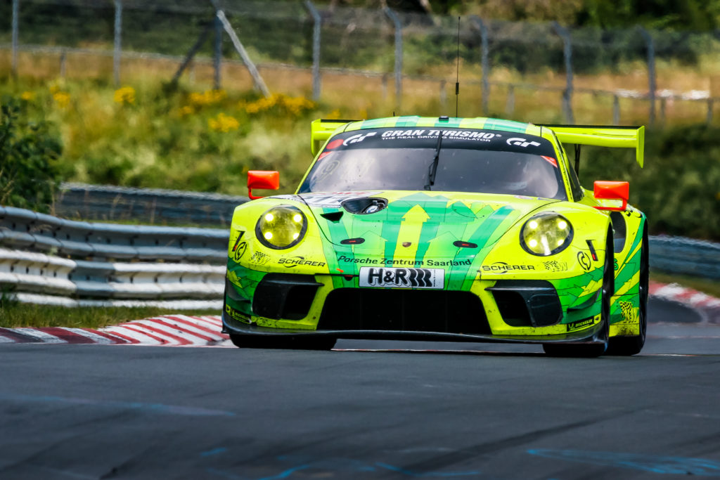 Julien Andlauer Matt Campbell Lars Kern Manthey Racing Porsche 911 GT3 R Nürburgring Langstrecken-Serie Nürburgring-Nordschleife