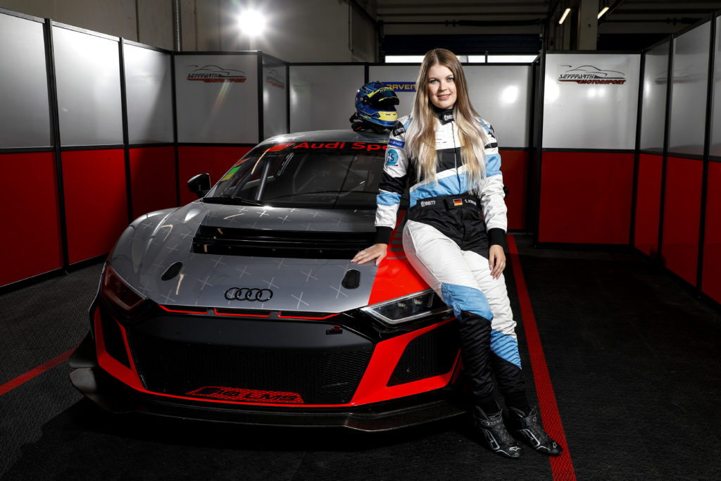 Sophie Hofmann Audi Sport Seyffarth R8 LMS Cup