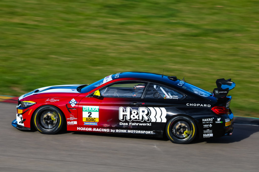 Michael Schrey Gabriele Piana Hofor Racing by Bonk Motorsport BMW M4 GT4 ADAC GT4 Germany Sachsenring