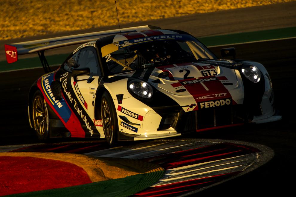 Nicolas Leutwiler Julien Andlauer TFT Sport Porsche 911 GT3 R Michelin Le Mans Cup Portimao