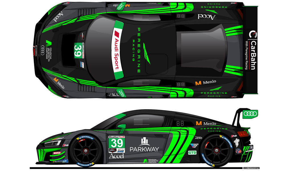 CarBahn with Peregrine Racing Audi R8 LMS GT3