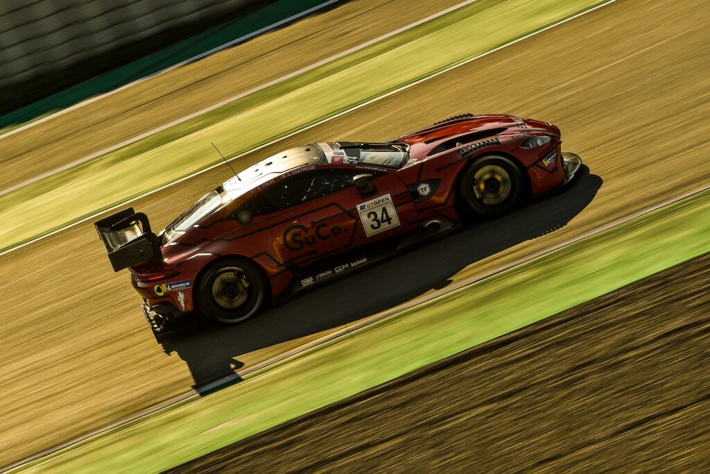 Salih Yoluc Charlie Eastwood TF Sport Aston Martin Vantage AMR GT3 International GT Open Barcelona