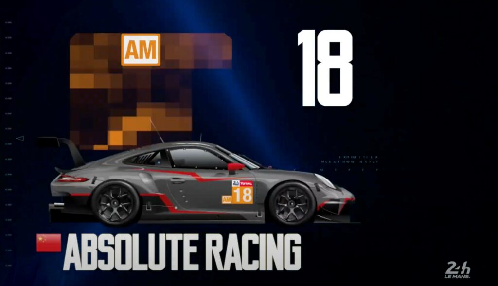 Absolute Racing Porsche 911 RSR