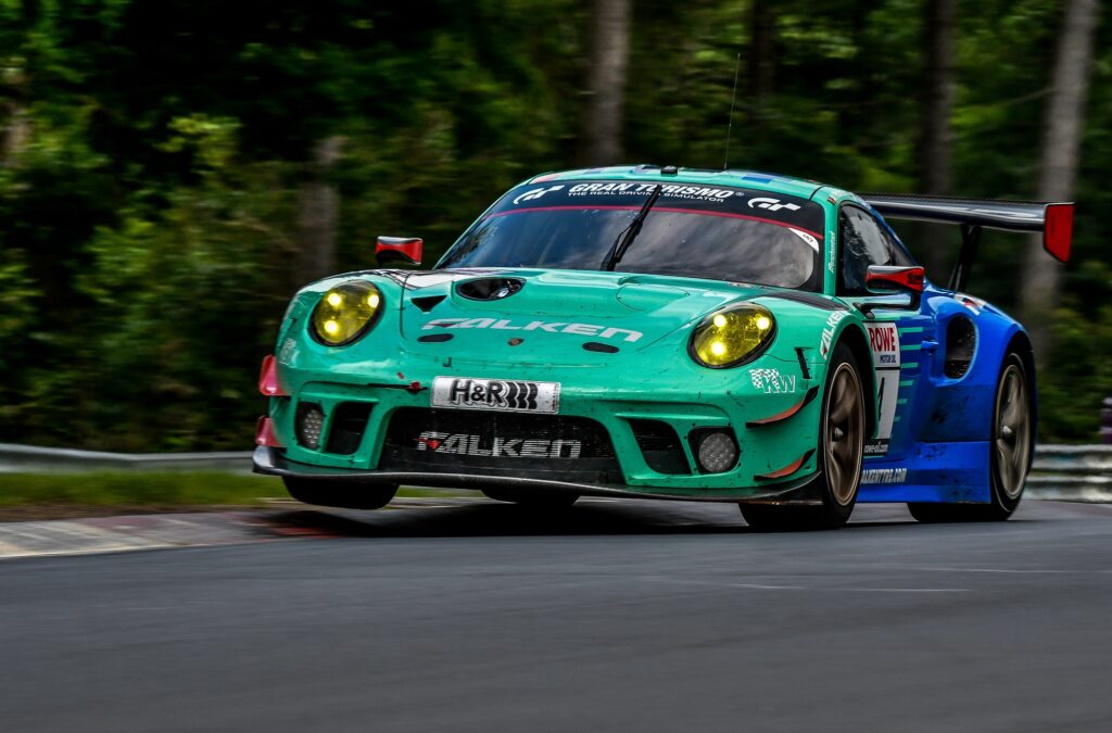 Alessio Picariello Martin Ragginger Falken Motorsports Porsche 911 GT3 R Nürburgring Langstrecken-Serie Nürburgring-Nordschleife