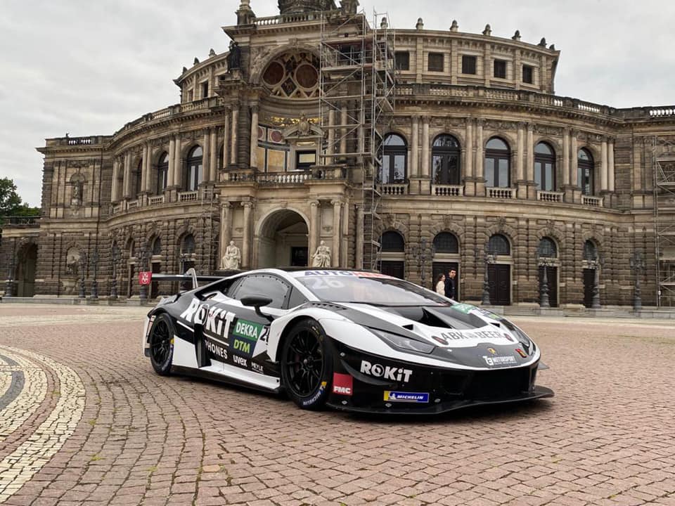 Esmee Hawkey T3 Motorsport Lamborghini Huracan GT3 DTM Semperoper Dresden