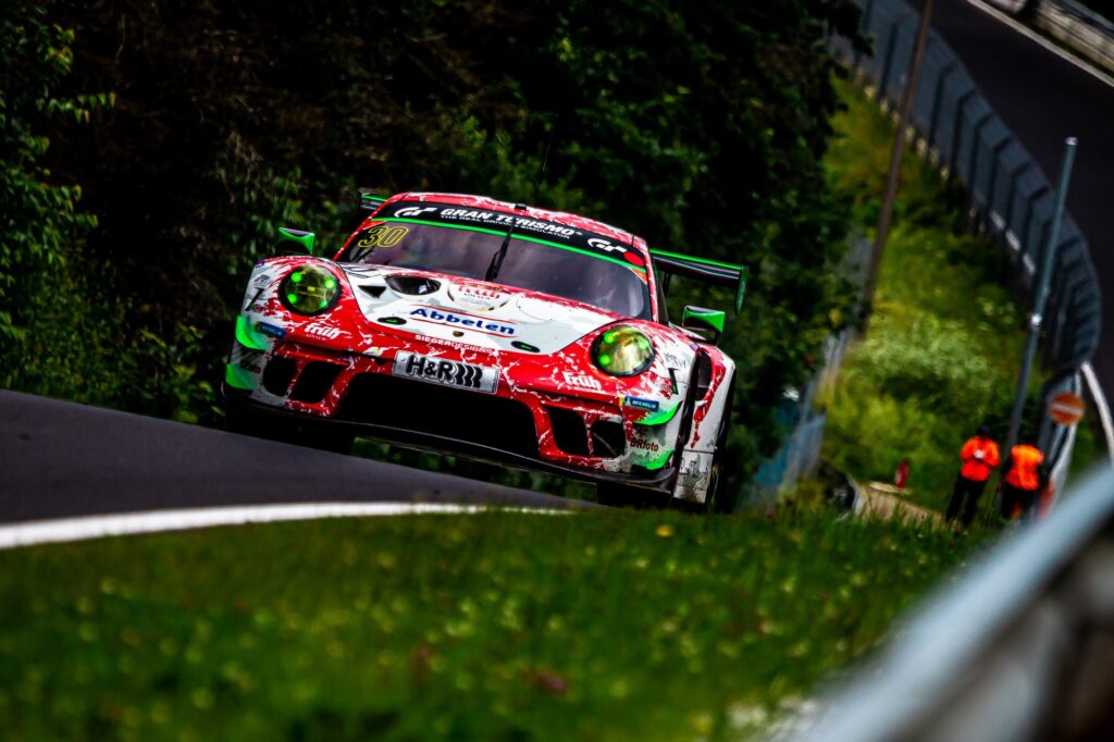 Klaus Abbelen Martin Ragginger Frikadelli Racing Porsche 911 GT3 R Nürburgring Langstrecken-Serie Nürburgring-Nordschleife