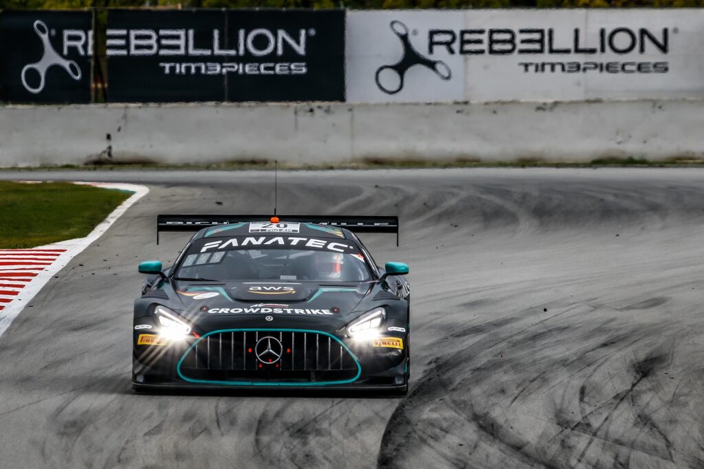 Dominik Baumann Martin Konrad Valentin Pierburg SPS automotive performance Mercedes-AMG GT3 GT World Challenge Europe Barcelona