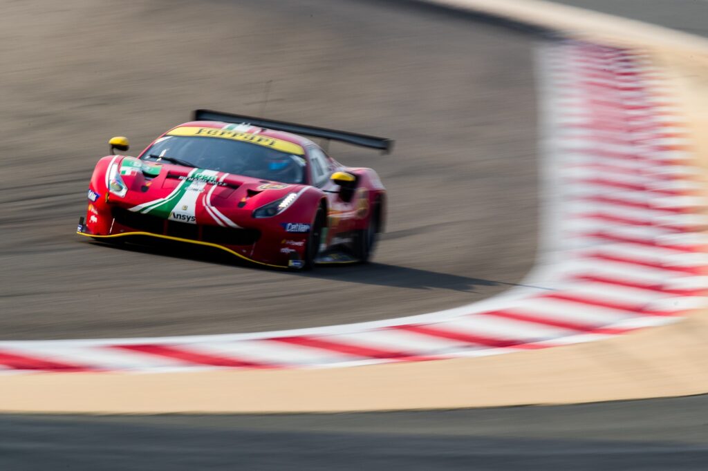 Daniel Serra Miguel Molina AF Corse Ferrari 488 GTE FIA WEC Bahrain