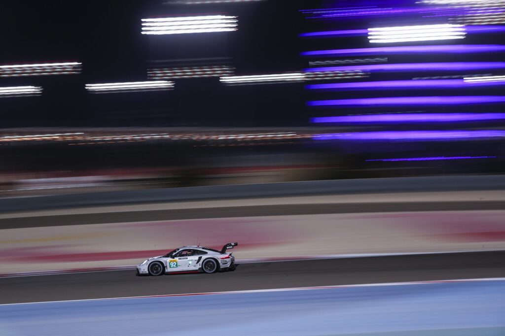 Kevin Estre Neel Jani Michael Christensen Porsche GT Team Porsche 911 RSR FIA WEC Bahrain