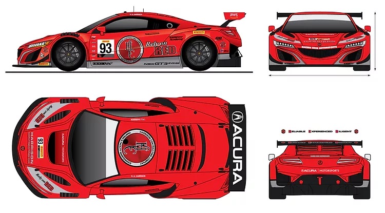 Racers Edge Motorsport Acura NSX GT3