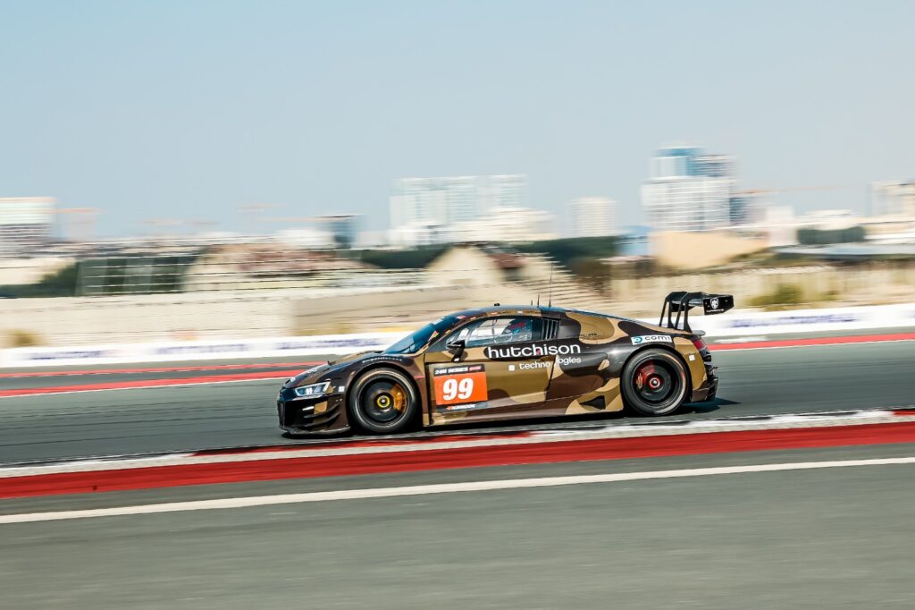 Finlay Hutchison Florian Scholze Luca Engstler Alex Arkin Aka Nicolas Schöll Attempto Racing Audi R8 LMS GT3 24h Dubai