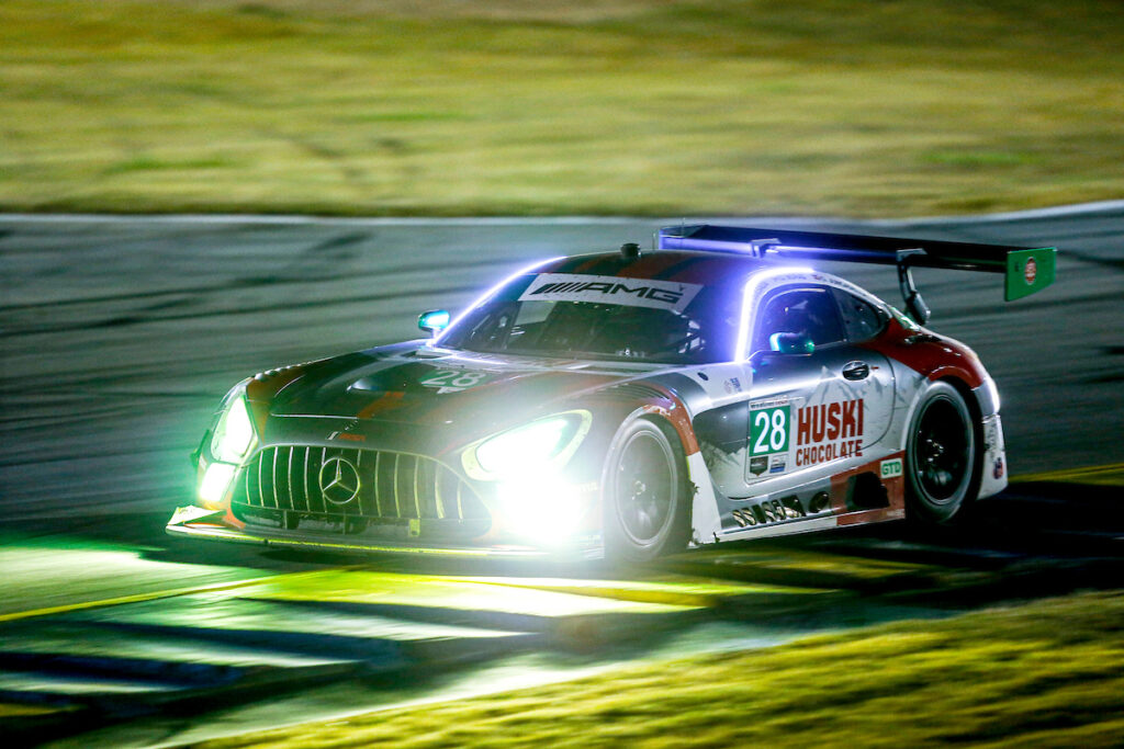 Daniel Juncadella Michael de Quesada Daniel Morad Alegra Motorsports Mercedes-AMG GT3 IMSA WeatherTech SportsCar Championship Road Atlanta