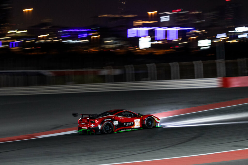 Rino Mastronardi David Perel Davide Rigon Rinaldi Racing Ferrari 488 GT3 Asian Le Mans Series Dubai