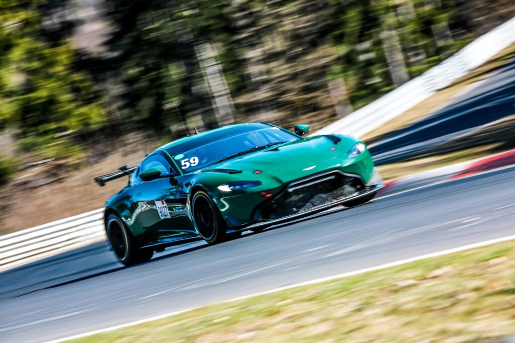Phil Dörr Finn Albig Dörr Motorsport Aston Martin Vantage GT4 Nürburgring Langstrecken-Serie Nürburgring-Nordschleife