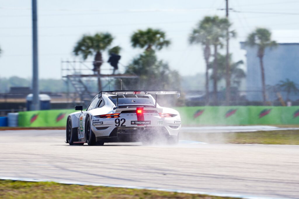 Michael Christensen Kevin Estre Porsche GT Team Porsche 911 RSR FIA WEC Sebring