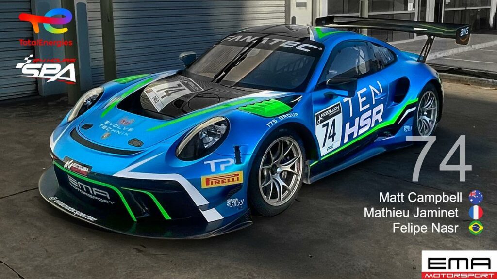 EMA Motorsport Porsche 911 GT3 R