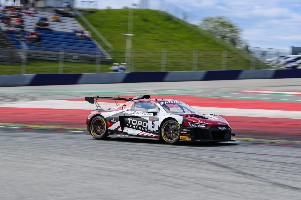 Aurelijus Rusteika Michael Vergers High Class Racing Audi R8 LMS GT2 GT2 European Series Red Bull Ring