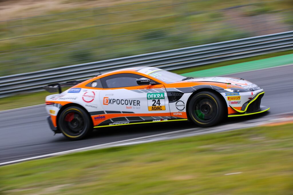 Hugo Sasse Mike David Ortmann PROsport Racing Aston Martin Vantage GT4 ADAC GT4 Germany Zandvoort