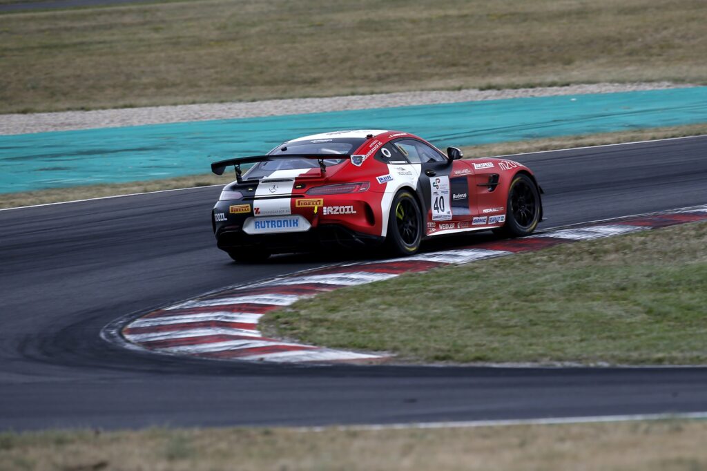 Kevin Rohrscheidt Lucas Mauron Zakspeed Mercedes-AMG GT4 GTC Race Lausitzring
