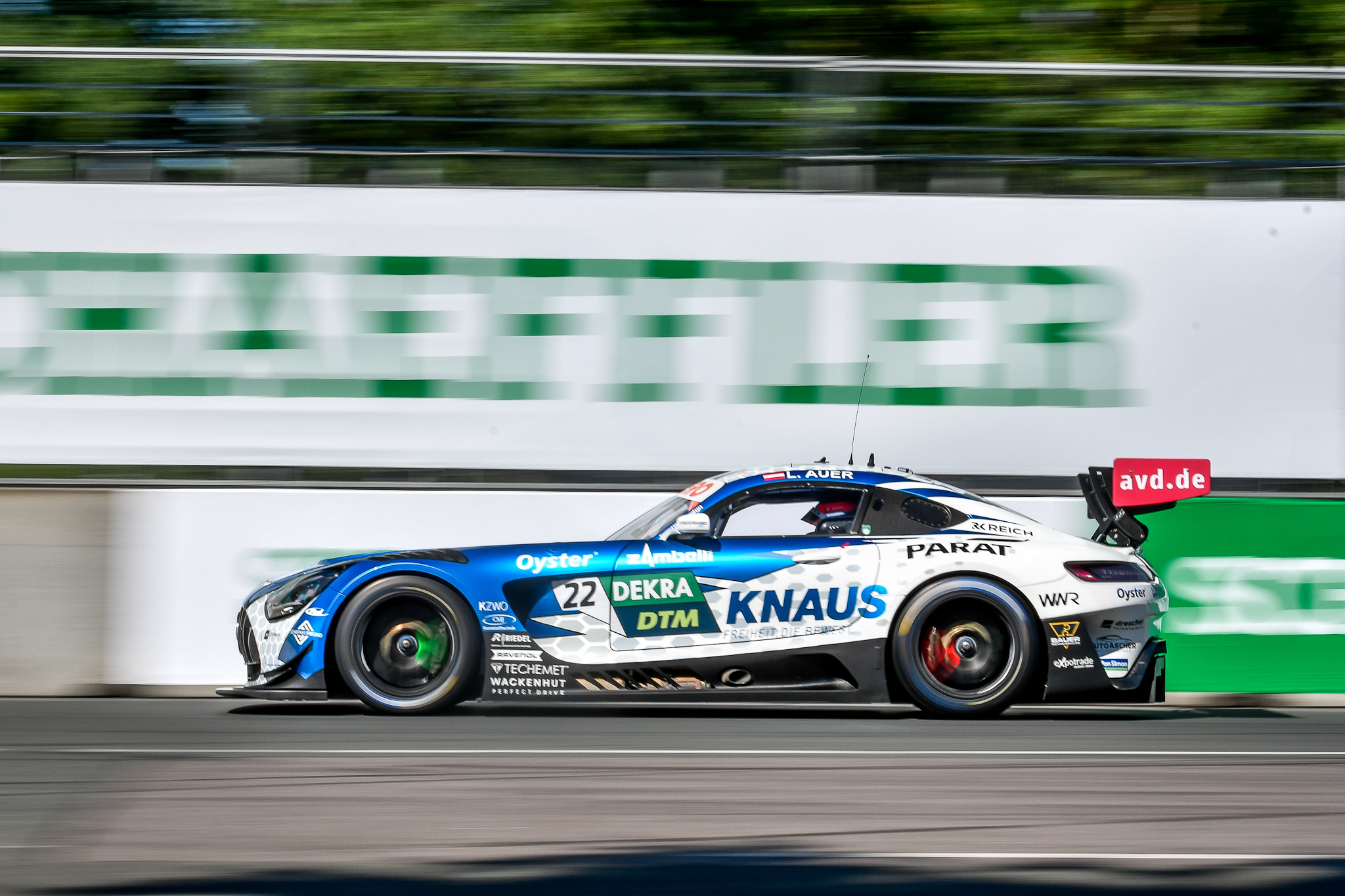 Lucas Auer WINWARD Racing Mercedes-AMG GT3 DTM Norisring