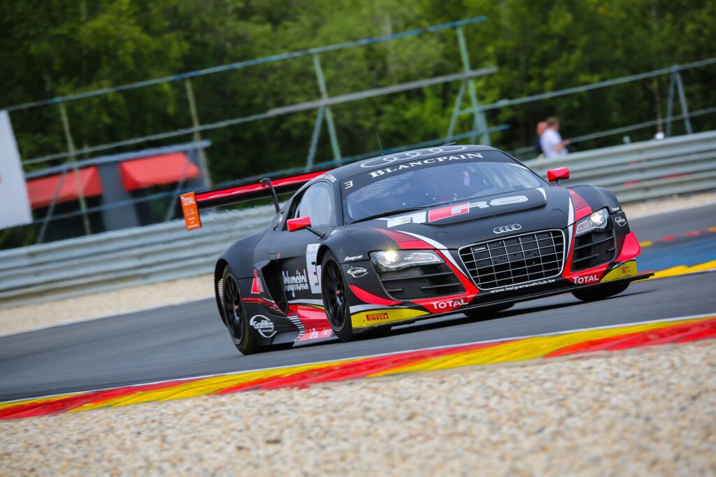 Stéphane Ortelli Audi R8 LMS ultra SRO 30th GT Anniversary by Peter Auto Spa-Francorchamps