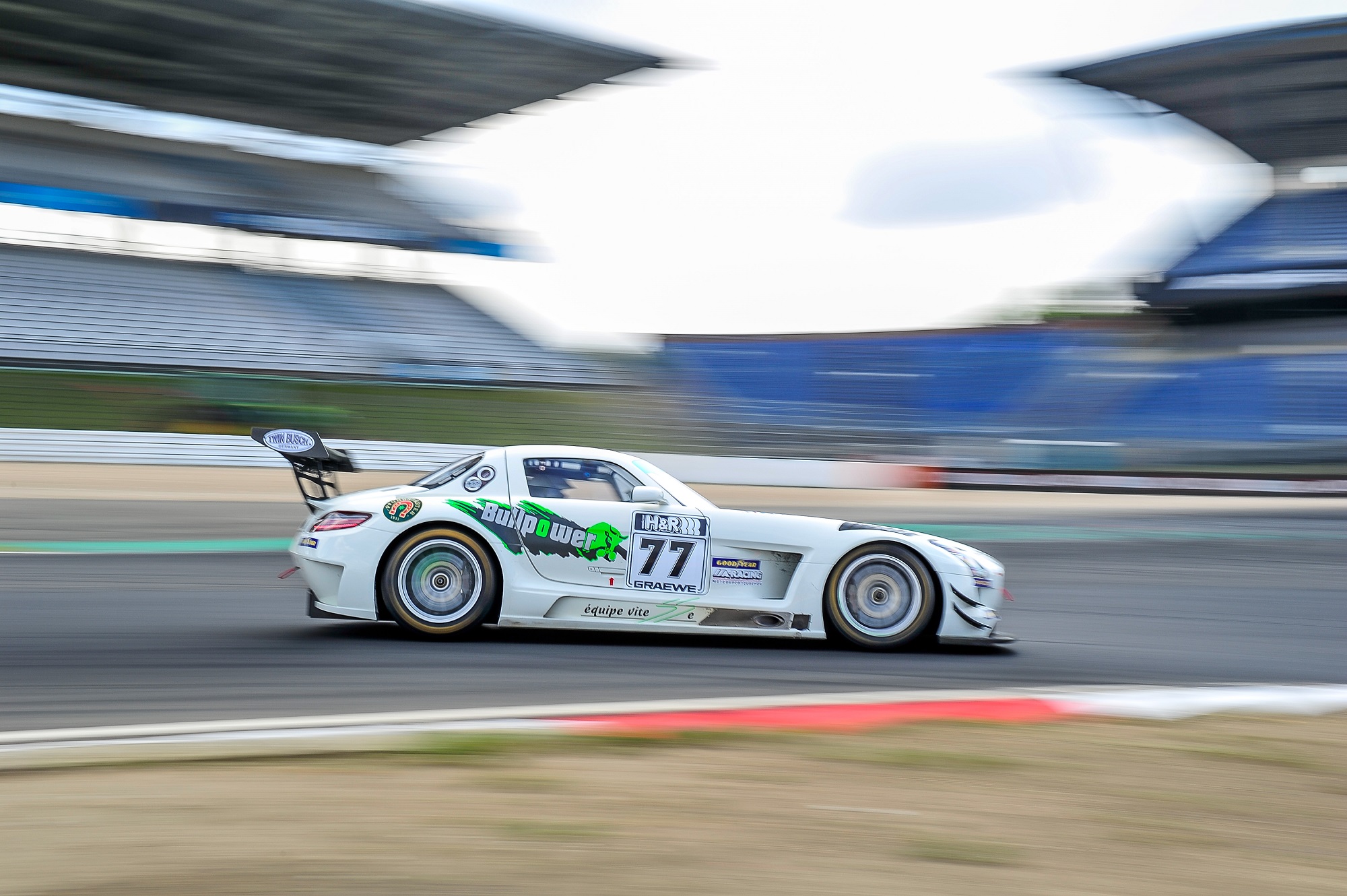 Martin Zander équipe vitesse Mercedes SLS AMG GT3 STT Nürburgring