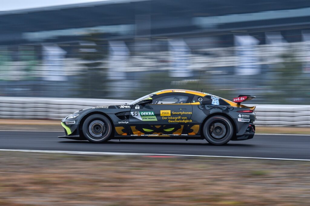 Nick Hancke Speed Monkeys Aston Martin Vantage GT4 DTM Trophy Nürburgring