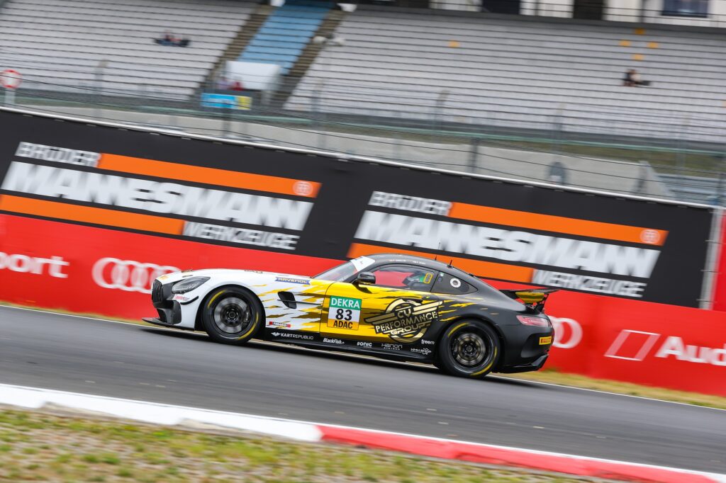 Philipp Gogollok Phillippe Denes CV Performance Group Mercedes-AMG GT4 ADAC GT4 Germany Nürburgring