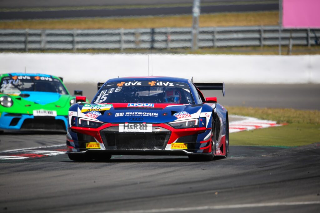 Luca Engstler Patric Niederhauser Rutronik Racing Audi R8 LMS GT3 ADAC GT Masters Nürburgring