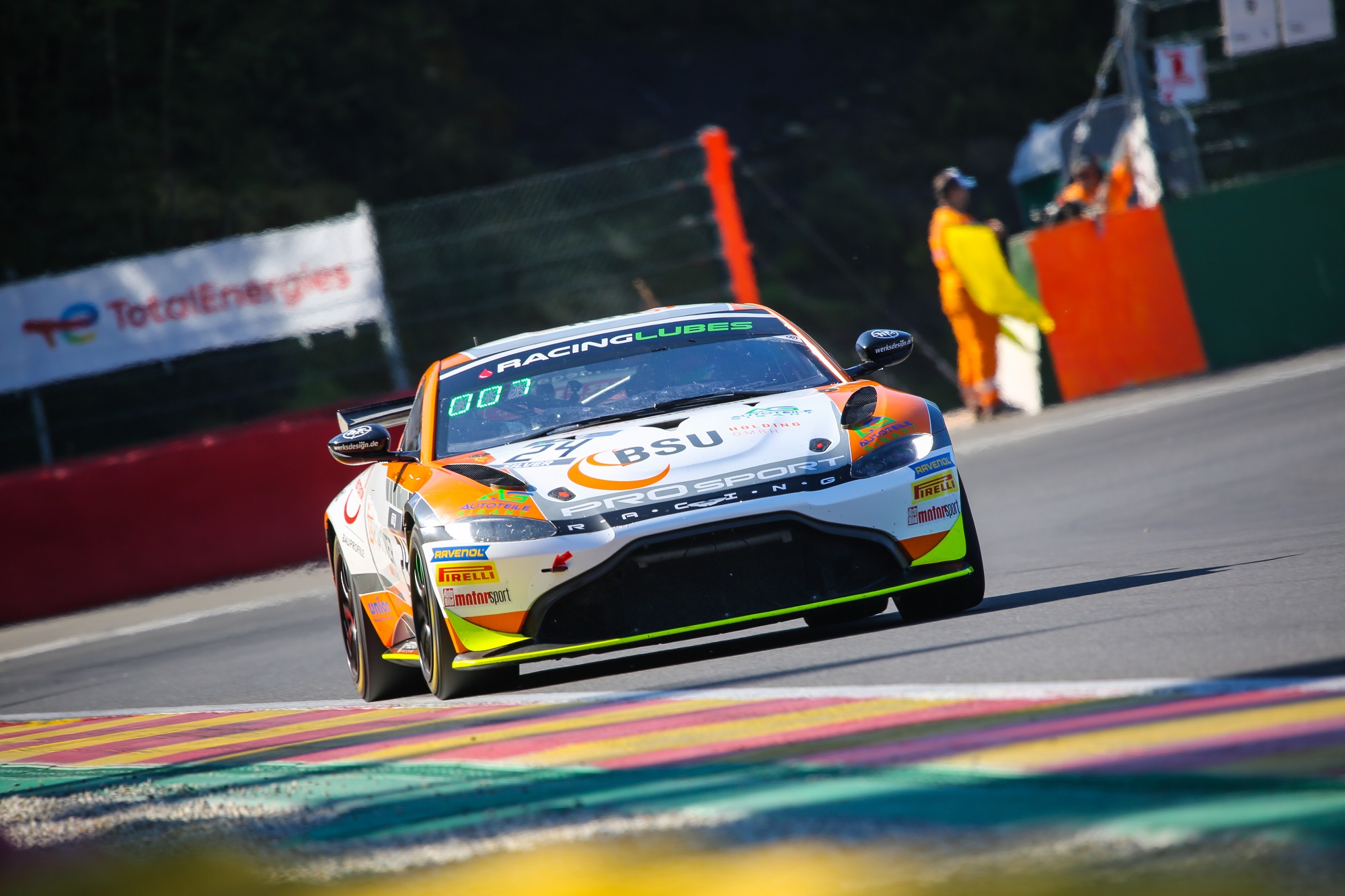 Mike David Ortmann Hugo Sasse PROsport Racing Aston Martin Vantage GT4 GT4 European Series Spa-Francorchamps