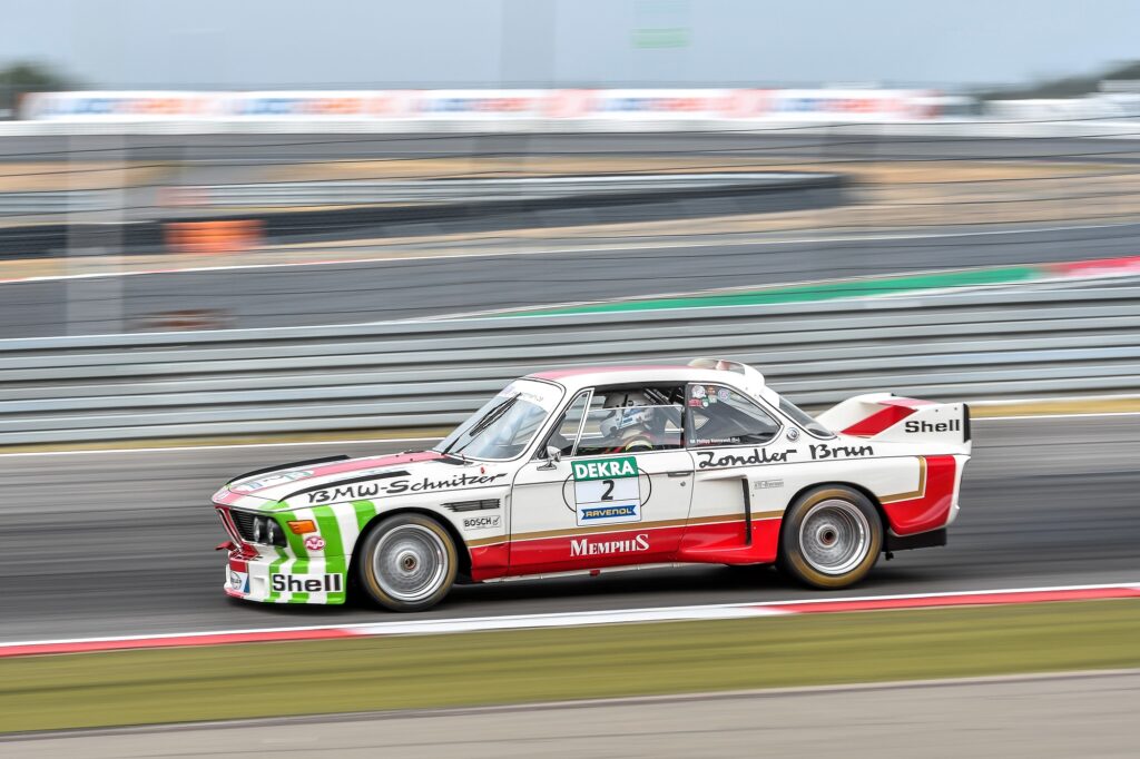 Philipp Kennewell BMW 3,0 CSL DTM Classic DRM Cup Nürburgring