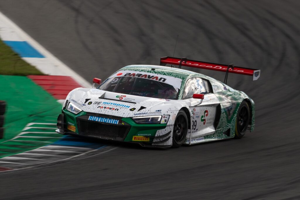Finn Zulauf Markus Winkelhock Rutronik Racing Audi R8 LMS GT3 GTC Race Assen