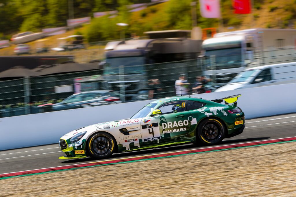 Gabriela Jilkova Robert Haub Drago Racing Team ZvO Mercedes-AMG GT4 GT4 European Series Spa-Francorchamps