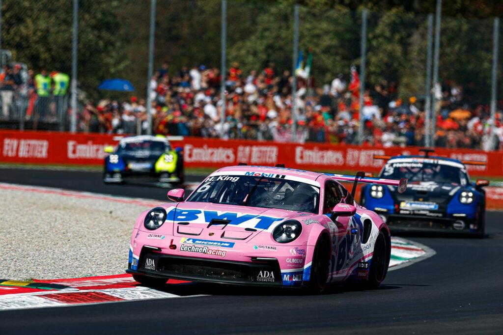 Harry King BWT Lechner Racing Porsche 911 GT3 Cup Porsche Supercup Monza