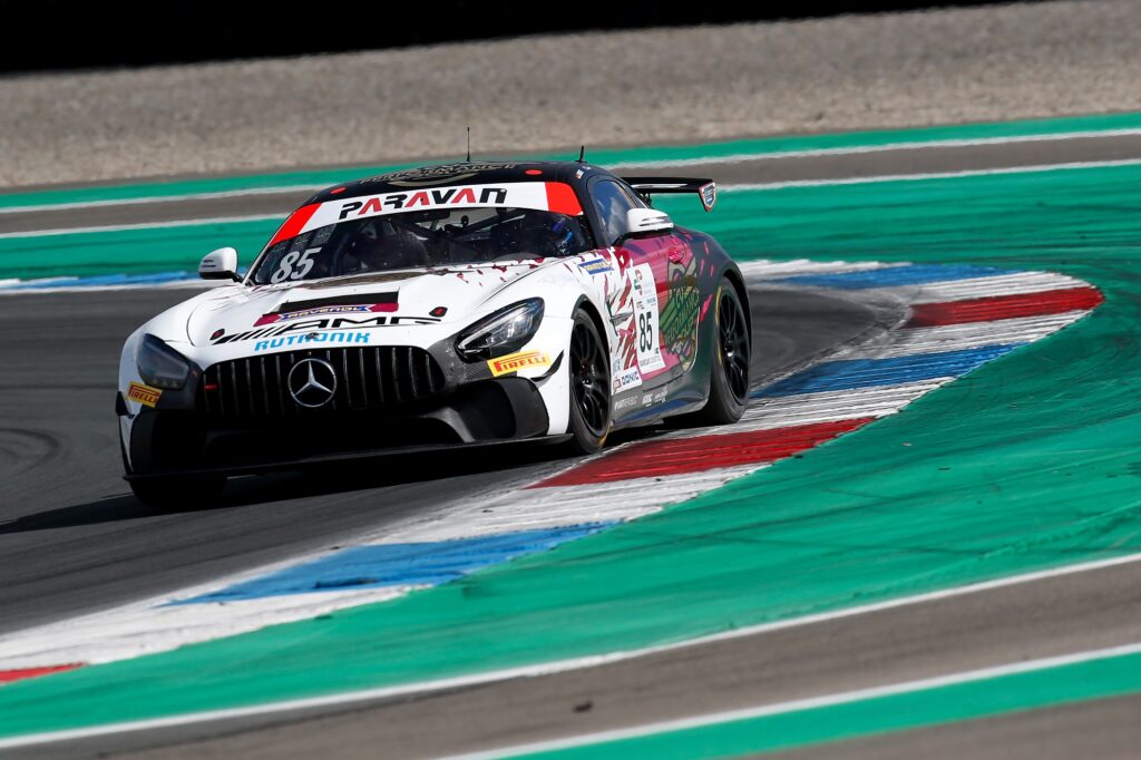 Julian Hanses Phillippe Denes CV Performance Group Mercedes-AMG GT4 GTC Race Assen