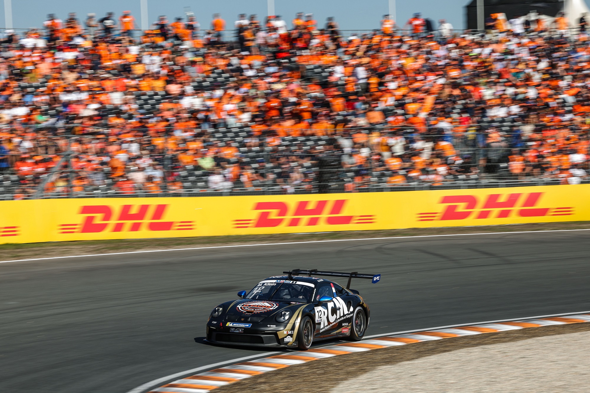 Porsche Supercup Marvin Klein gewinnt chaotisches Rennen in Zandvoort