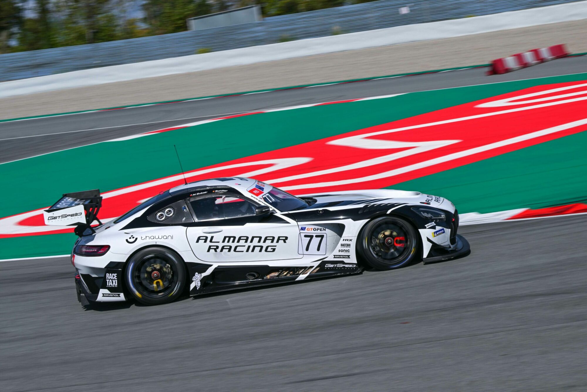 Fabian Schiller Al Faisal Al Zubair GetSpeed Performance Mercedes-AMG GT3 International GT Open Barcelona